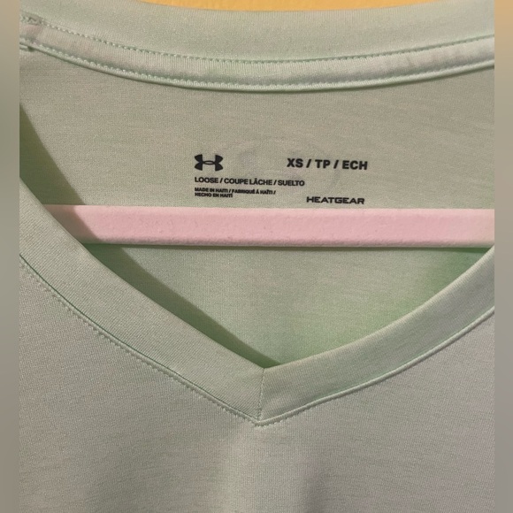 Light Green Under Armour Tee - Picture 2 of 3